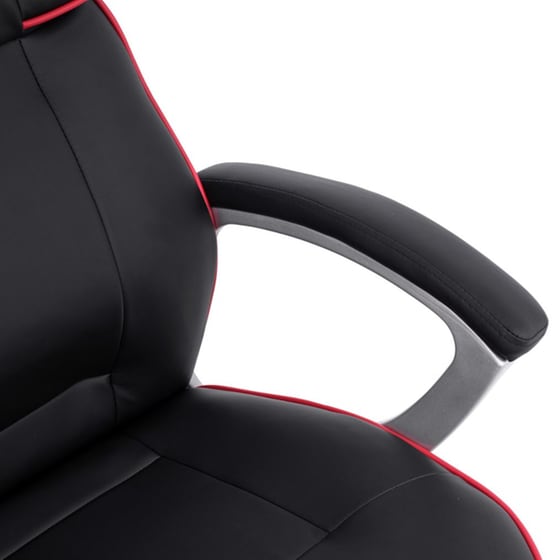 Gaming Καρέκλα Aris Homemarkt - Κόκκινο/Μαύρο image 5