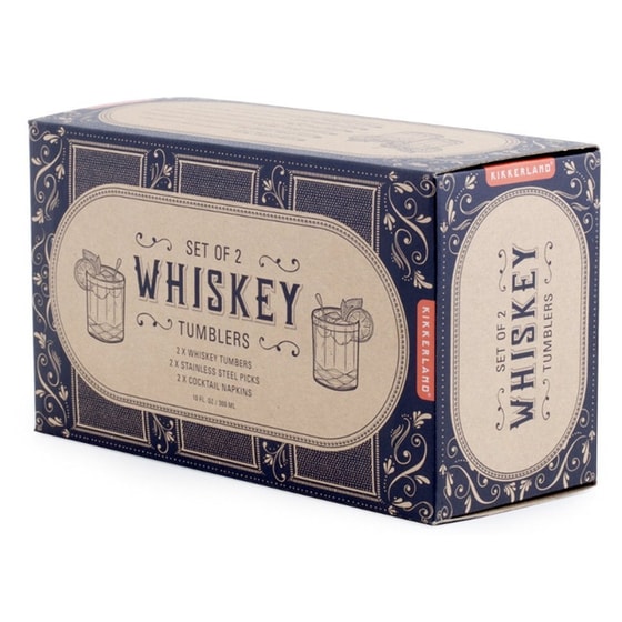 Ποτήρια Ουίσκι Kikkerland (2 Τεμάχια) image 2