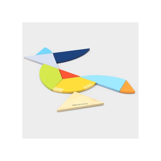 Ξύλινο Παιχνίδι - Egg Tangram image 1