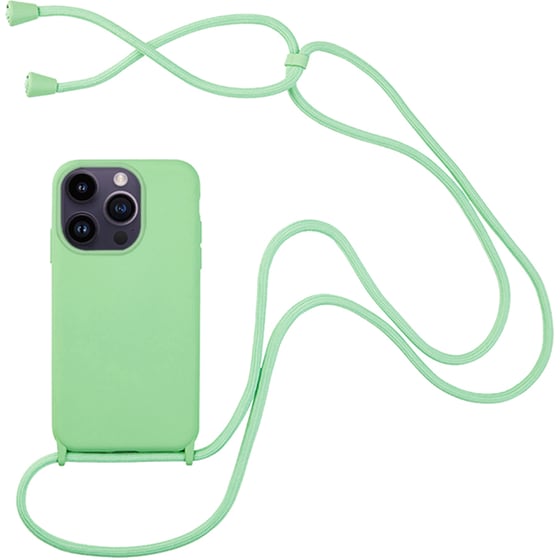 Θήκη Apple iPhone 14 Pro - My Colors CarryHang Strap - Πράσινο Ανοιχτό image 0