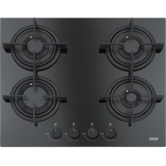 FRANKE FHCR 604 4G HE BK C Mythos 604 60 cm Μαύρο Εστία Αερίου Αυτόνομη image 0