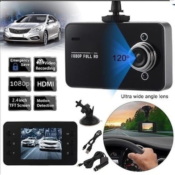 Ψηφιακή Κάμερα Full Hd 1080p 5mp Dvr Αυτοκινήτου Vga Με Lcd Οθόνη 2.4" image 0