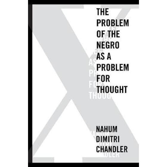 X-The Problem of the Negro as a Problem for Thought image 0