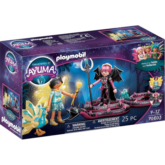 PLAYMOBIL® Ayuma Crystal Fairy και Bat Fairy με Μαγικά Ζώα (70803) image 0