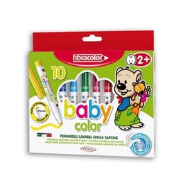 Μαρκαδόροι Fibracolor Baby Color 10 Τεμάχια