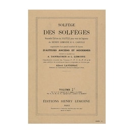 Solfege Des Solfeges, Vol.1c