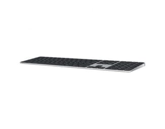 Apple Magic Keyboard With Numeric Keypad & Touch ID Ασύρματο Bluetooth Πληκτρολόγιο Ασημί (US) image 1