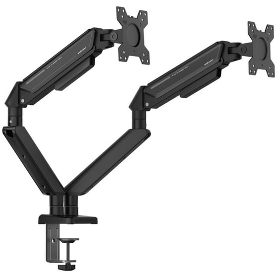 Anda Seat Βάση Γραφείου για 2 Οθόνες έως 32" με Βραχίονα - Μαύρο image 4