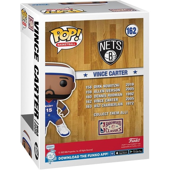 Funko Pop! Basketball - NBA All Stars - Vince Carter #162 image 1
