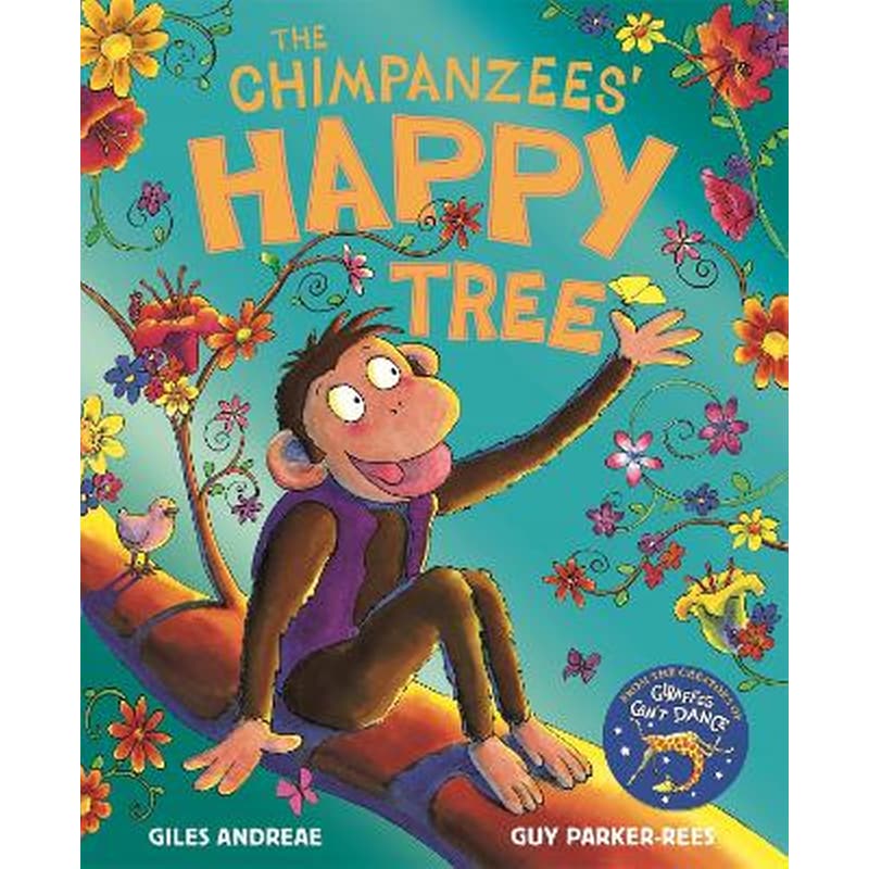 Chimpanzees Happy Tree