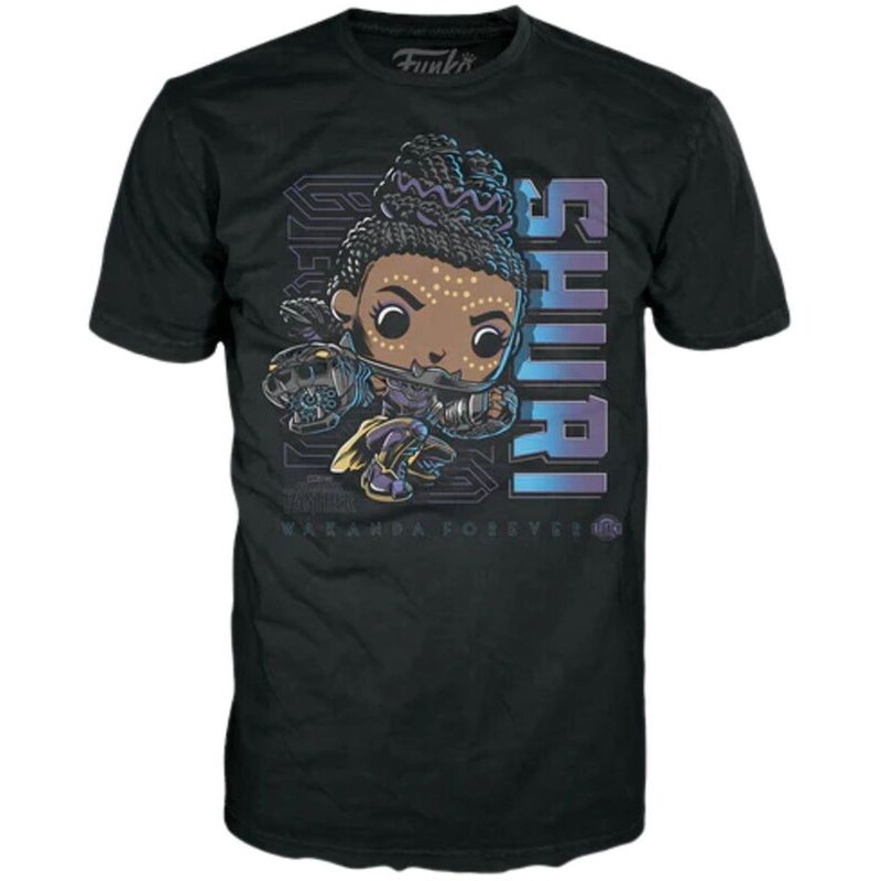 FUNKO Funko Tee: Marvel: Black Panther - Shuri Black T-shirt