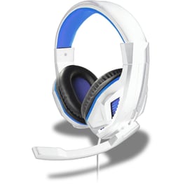Steelplay HP-44 Gaming Ενσύρματα Ακουστικά 3.5mm/USB - Λευκά