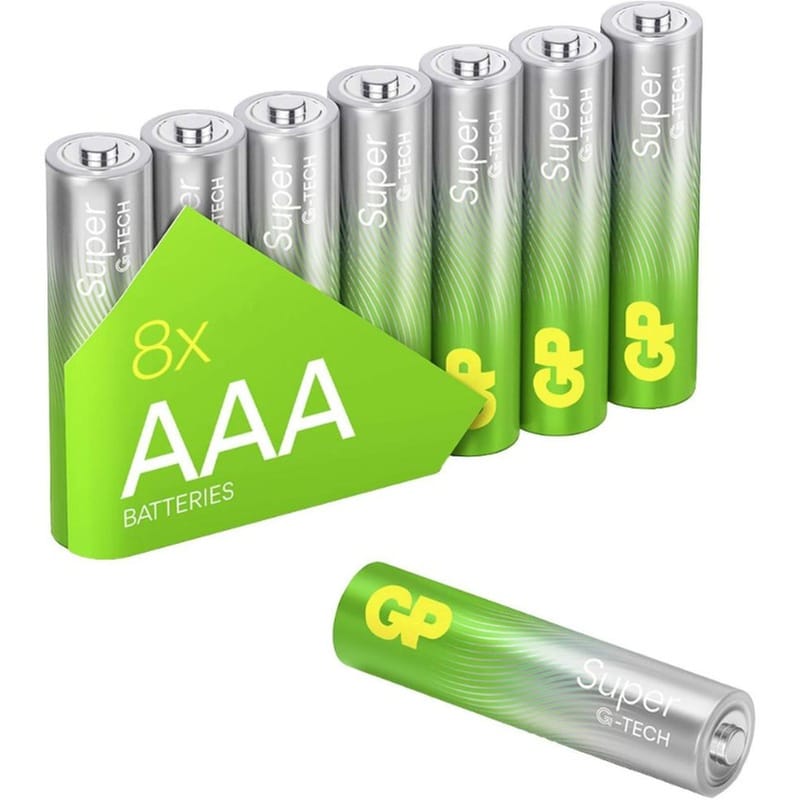 GP Super Alkaline G-TECH AAA / LR03 Alkaline Battery (GPB21461)