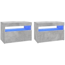 Έπιπλα Τηλεόρασης VidaXL Μοριοσανίδα 2 Τμχ 60x35x40cm - Γκρι