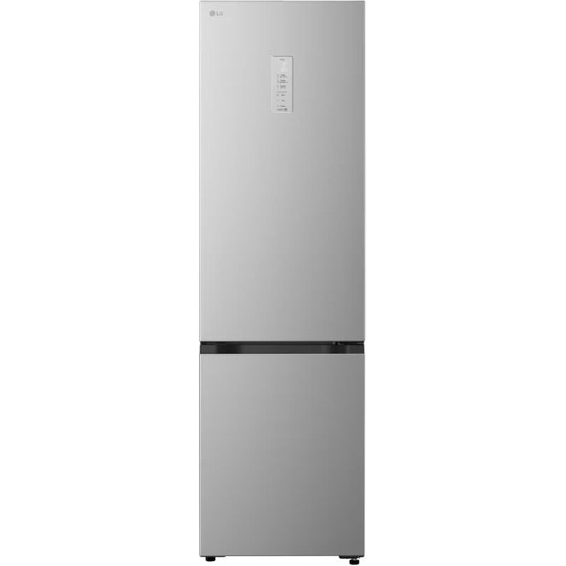 LG GBBS525CPY Total No Frost 375 Lt Aσημί Ψυγειοκαταψύκτης