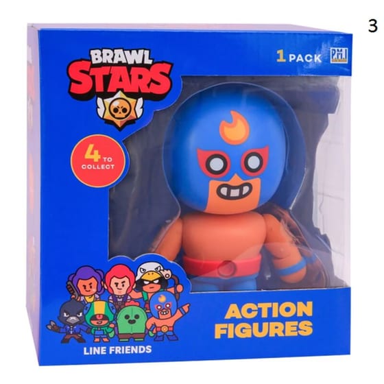 Φιγούρα P.M.I - Brawl Stars BRW6500 - 16.5cm (1τμχ) image 3