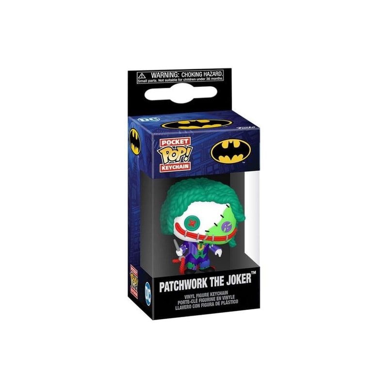 FUNKO Funko Pocket Pop! Keychain - DC Super Heroes - Patchwork The Joker