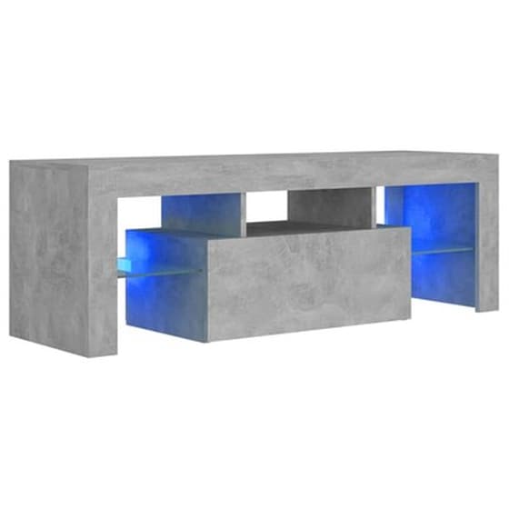 Έπιπλο Τηλεόρασης VidaXL από Μοριοσανίδα 120x35x40cm - Γκρι image 2