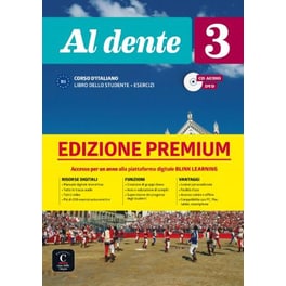 Al Dente : Libro Dello Studente + Esercizi 3 Edizione Premium