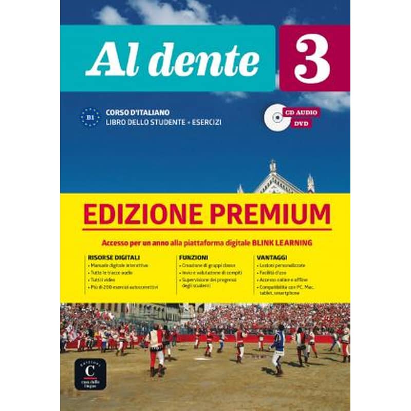 Al Dente : Libro Dello Studente + Esercizi 3 Edizione Premium