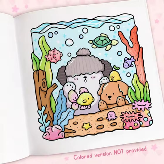 Βιβλίο Ζωγραφικής Cozy Cuties Colouring Book Cute & Comfy Coco Wyo image 1