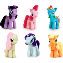 Λούτρινο PLAY BY PLAY My Little Pony σε 6 Σχέδια (18cm)  - Τυχαία Επιλογή Σχεδίου