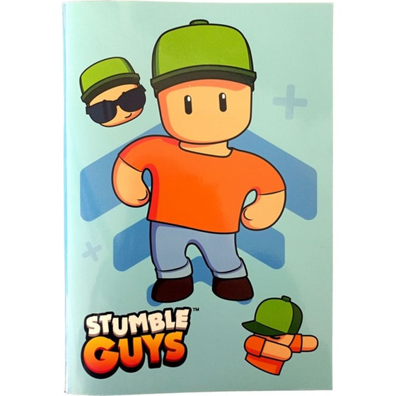 Τετράδιο&nbsp;Καρφίτσα Gim Stumble&nbsp;Guys&nbsp;17x25cm image 0