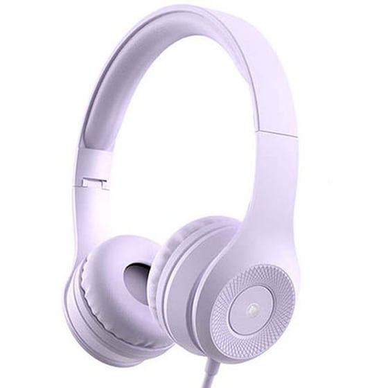 Lamtech Extra Bass Stereo Ενσύρματα Ακουστικά Κεφαλής - Μωβ image 0
