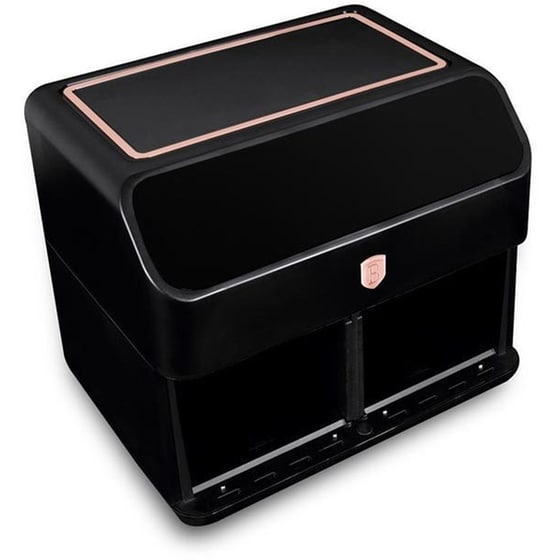 BERLINGER HAUS BH-9659 με 2 Αποσπώμενους Κάδους 2000 W 8 L Μαύρο Φριτέζα Αέρος image 1