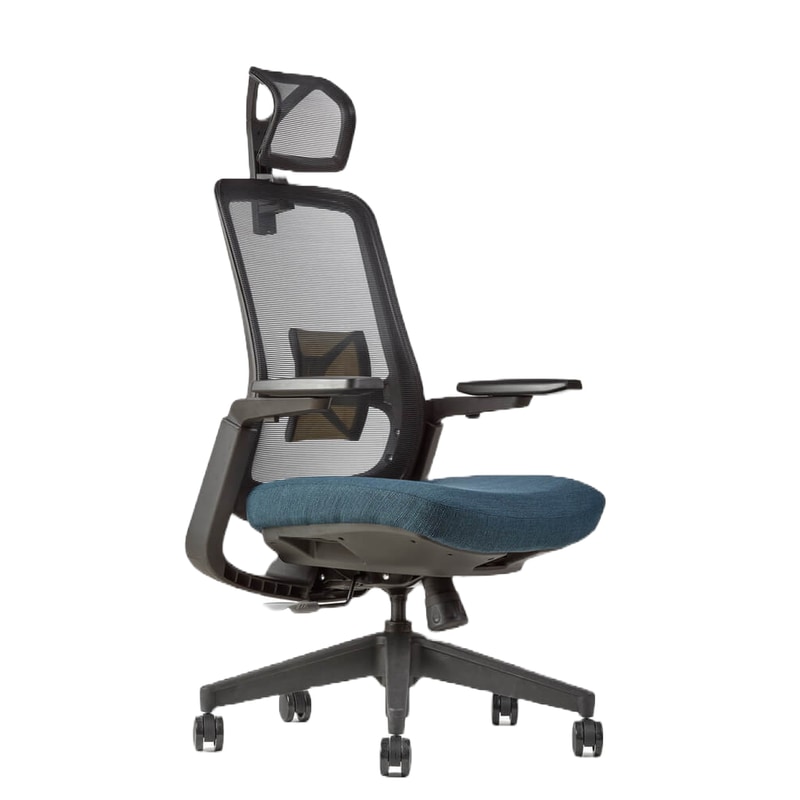 THESIS Καρέκλα Εργονομική Thesis S7 Fabric Υφασμάτινη - Μπλε