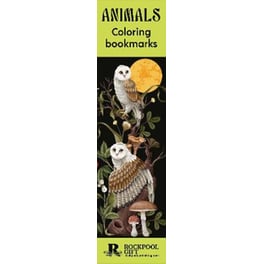 Animals Coloring Bookmarks