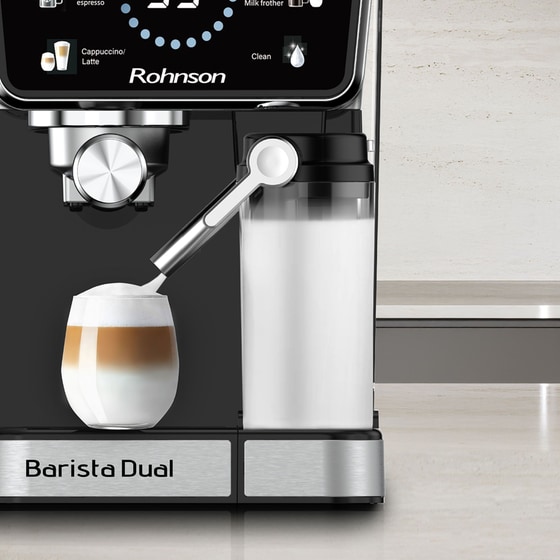 ROHNSON R-98082 1350W 20bar Μηχανή Espresso image 8