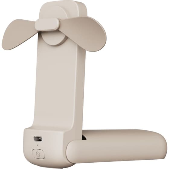 Ανεμιστήρας Χειρός Morris MHF-14101 Foldable Hand-held USB Fan - Beige image 2