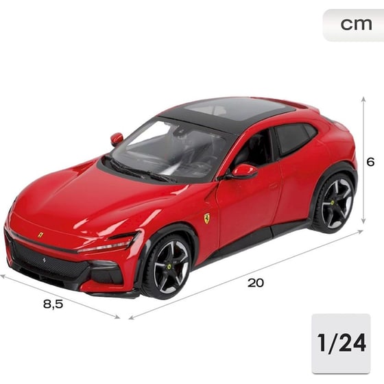 Bburago Αυτοκίνητο 1/24 Ferrari Purosangue SUV Κόκκινη 1 Τμχ (18/26030) image 5