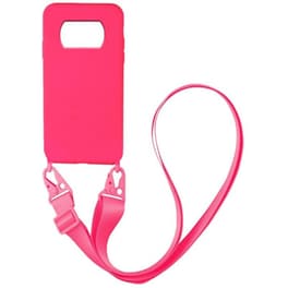 Θήκη Xiaomi Poco X3 Pro - Sonique Carryhang Liquid Silicone Strap - Ροζ