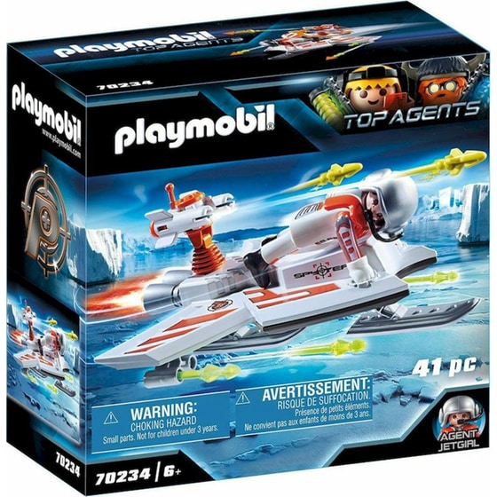 PLAYMOBIL® Top Agents Ice Jet της Spy Team (70234) image 0