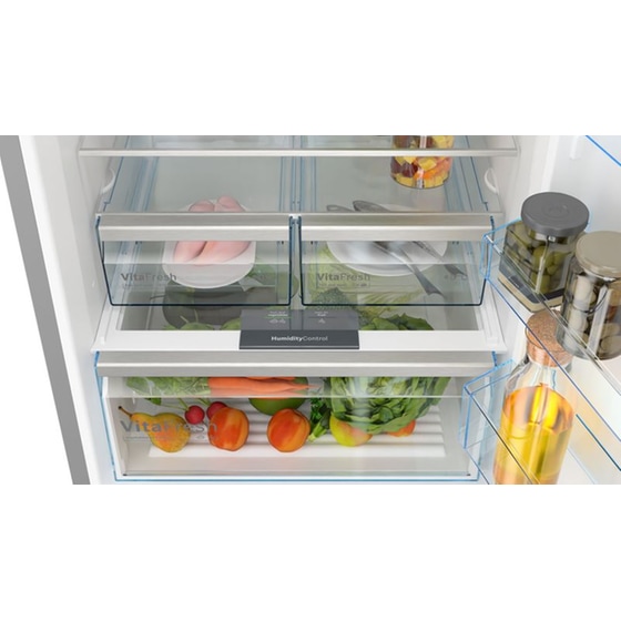 BOSCH KGN56XIER No Frost 508 Lt Brushed Steel Antifinger Ψυγειοκαταψύκτης image 4