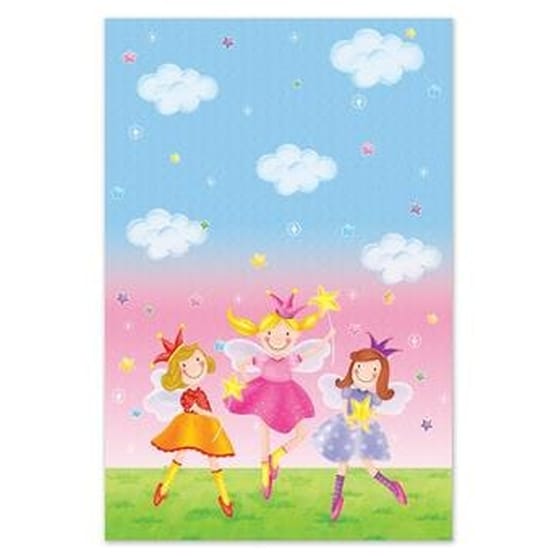Τραπεζομάντηλο Πάρτυ Πλαστικό Next "Little Fairies" 54x72cm - Με σχέδιο image 0