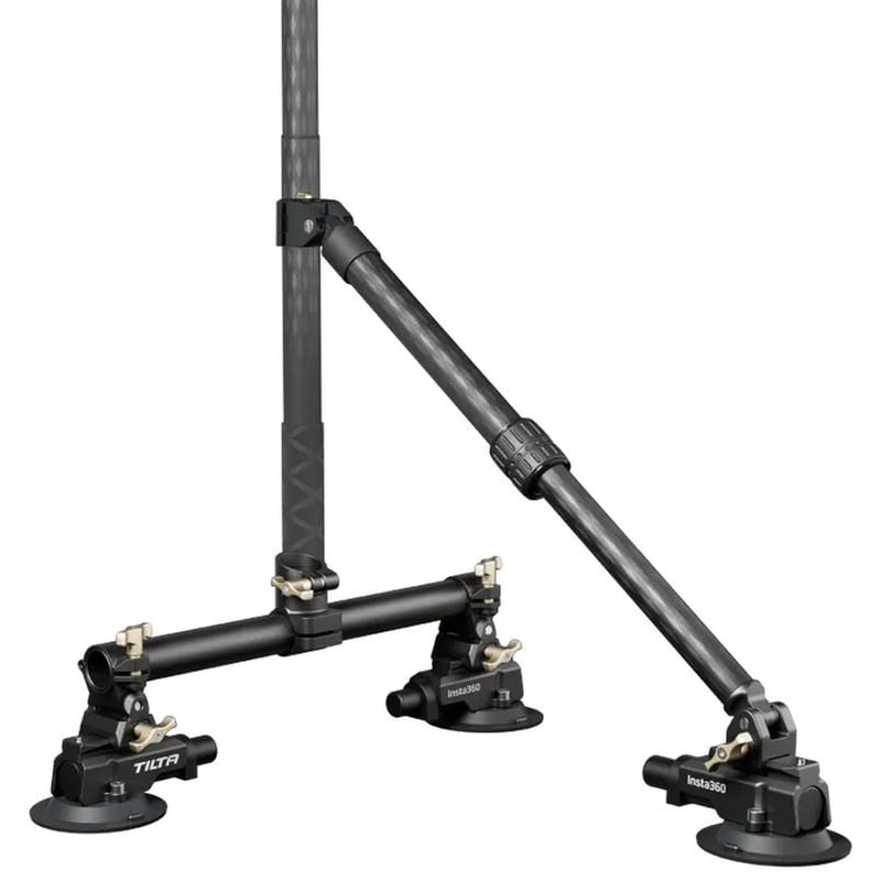 INSTA360 Βάση Στήριξης Αυτοκινήτου Insta360 Triple Suction Cup - Μαύρο