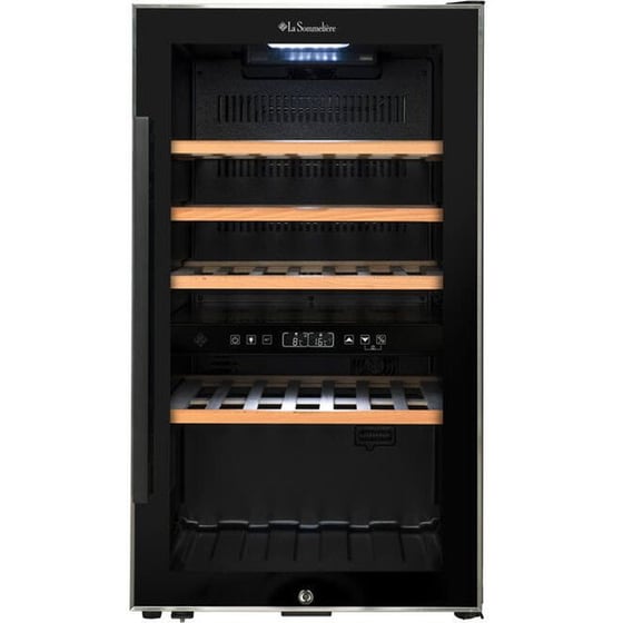 LA SOMMELIERE ECS51.2Z για 49 Μπουκάλια Μαύρο Συντηρητής Κρασιών image 3