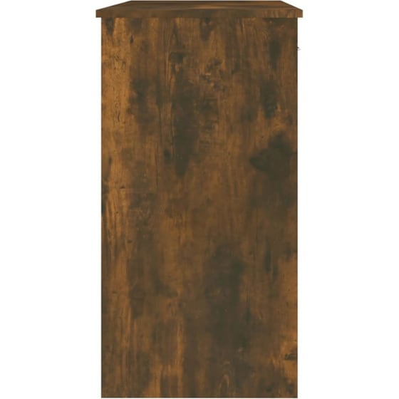 Γραφείο VidaXL από Επεξεργασμένο Ξύλο 80x40x75 cm - Καπνιστή Δρυς image 4