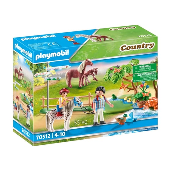 PLAYMOBIL® Country Βόλτα με πόνυ (70512) image 0
