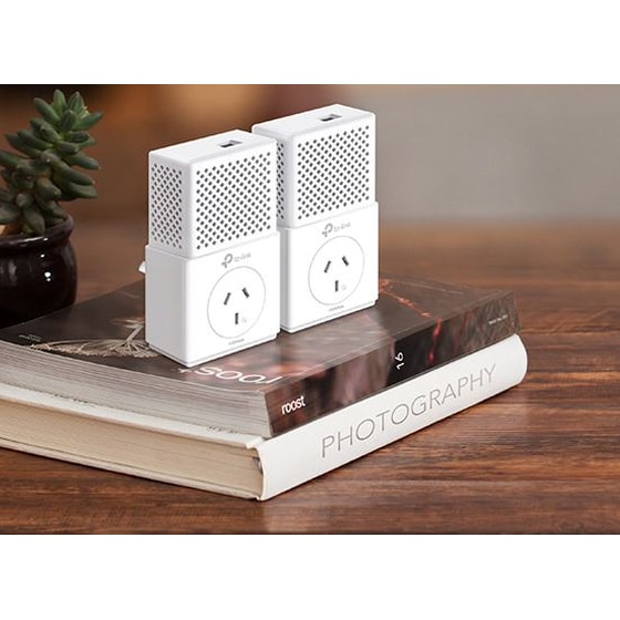 Powerline TP-Link TL-PA7010P KIT - 1000Mbps Gigabit Passthrough image 2