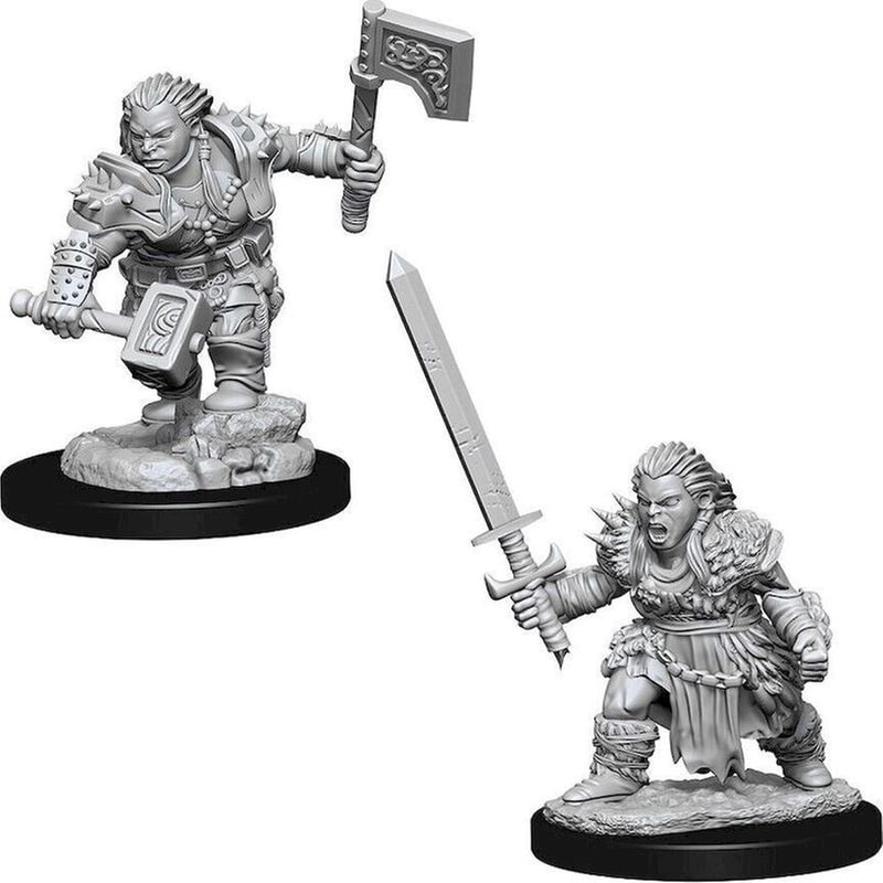 WIZKIDS Pathfinder Battles Deep Cuts - Female Dwarf Barbarian (Wizkids Games)
