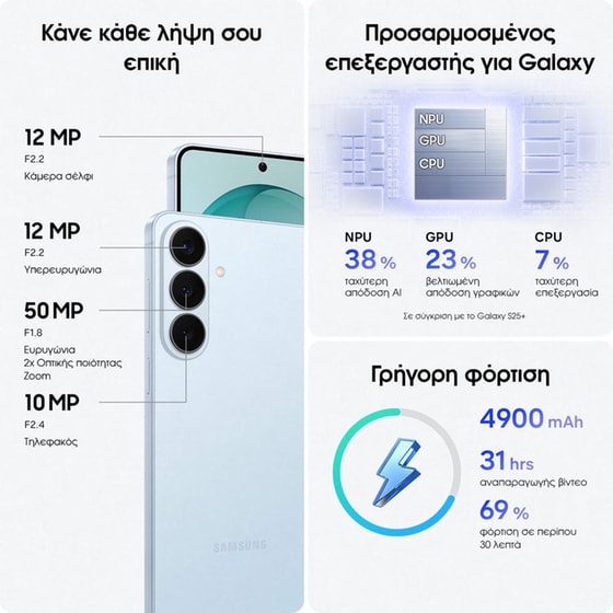 Samsung Galaxy S26+ 512GB - Sky Blue image 3