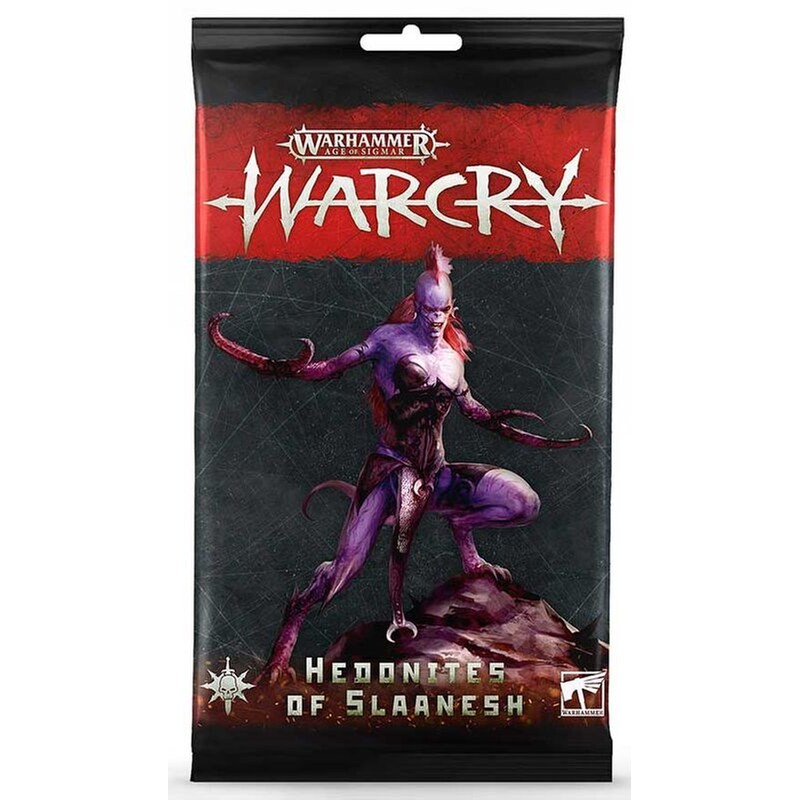 Warcry: Hedonites Of Slaanesh Cards Warhammer: Age of Sigmar GAMES WORKSHOP
