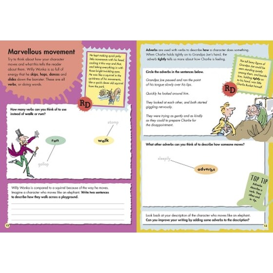 Roald Dahl's Creative Writing with Charlie and the Chocolate Factory: How to Write Tremendous Characters image 3