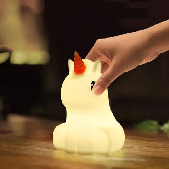 Παιδικό Φωτάκι Νυκτός Led Ango Unicorn ANG-219 - Λευκό image 2