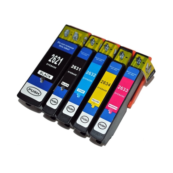 Epson 26XL Κυανό / Ματζέντα / Κίτρινο / Μαύρο Πακέτο 4 Μελανιών Εκτυπωτή C13T26364010 image 1
