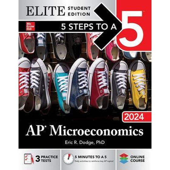 5 Steps to a 5: AP Microeconomics 2024 Elite Student Edition image 0